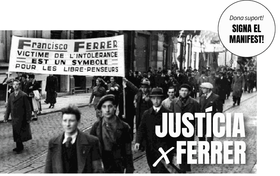 Dona suport, signa el manifest!